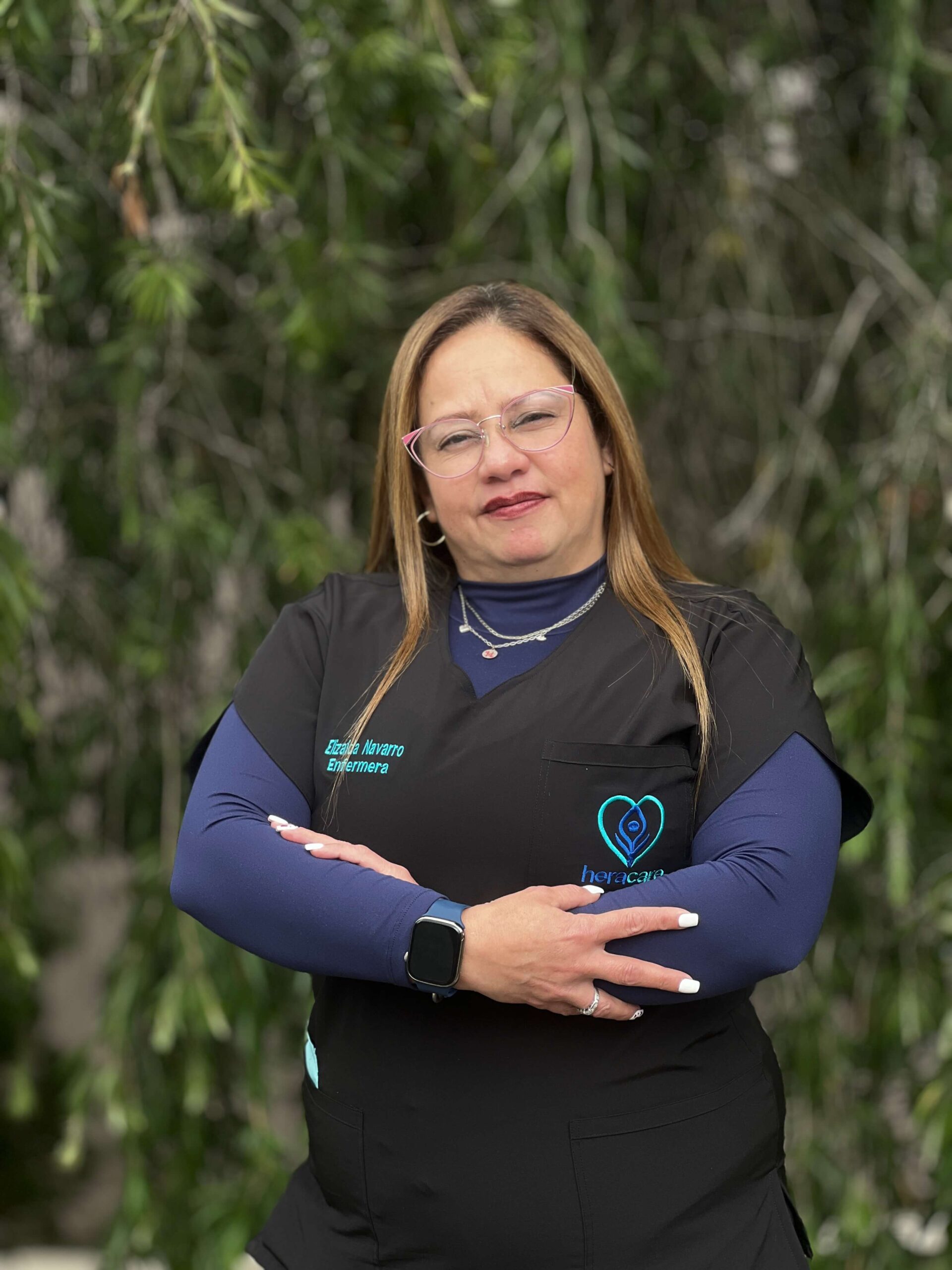 enfermera a domicilio de heracare